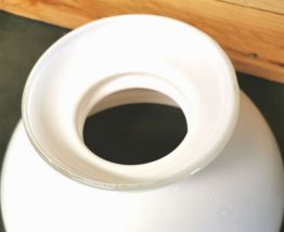 Lustre opaline globe