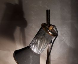 lampe spot gris granite de bureau  1970