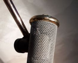 lampe spot gris granite de bureau  1970