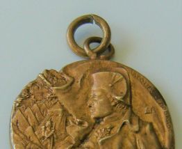 Médaillon bronze jacques edouard gatteaux napoléon bonaparte