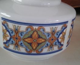 Opaline blanche année  50/60