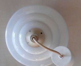 Opaline blanche année  50/60