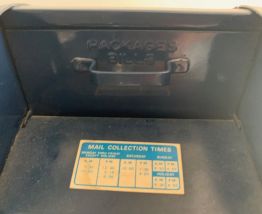 Tirelire originale Boite US Postal 1970 unique/collector