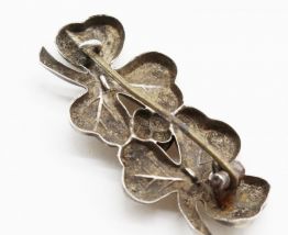 Broche vierge Marie Vintage