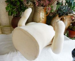 Mannequin buste enfant articulé bois/coton