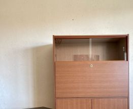  Secrétaire vitrine ouest allemand 3KMöbel vintage années 60