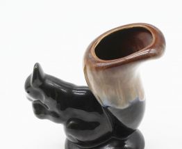 Vase écureuil en céramique