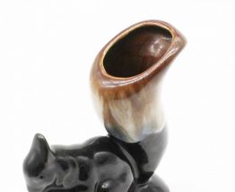 Vase écureuil en céramique
