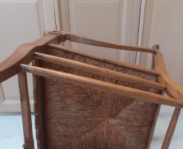 Fauteuil crosse vintage 