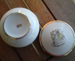 Bonbonnière porcelaine