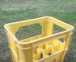 Caisse à bouteilles vintage Phénix bière belge