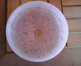 Suspension  verre de clichy