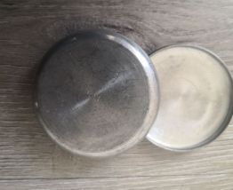 Boîte ronde en etain fin 95%