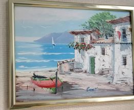 Tableau "Bord de mer"