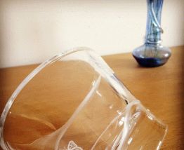 Vide poche en cristal 