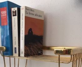 Étagère en laiton ART DÉCO 1950’s