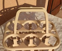 Porte bouteille plastique