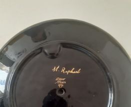 Assiette décorative peint à la main