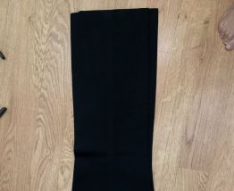 Pantalon vintage jersey noir 38
