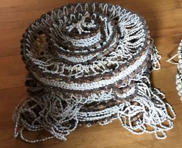 Grande Suspension coquillage 163 X 42