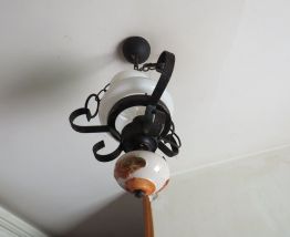 Petite suspension orange