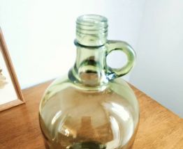 Bonbonne, bouteille vintage verte. 2 L