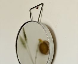 Ancien miroir de barbier 