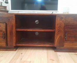 Meuble télé en bois massif