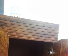 Meuble télé en bois massif