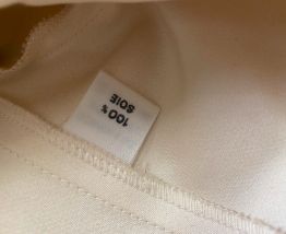 Long silk vest jacket