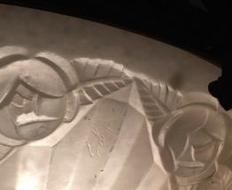 Lustre Art Déco Degué