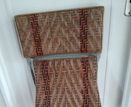 Chaise pliante années 30