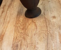 Imposante table monastère en chêne 