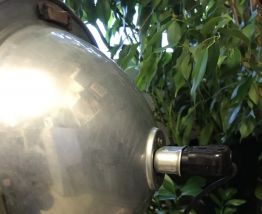 Lampe radiateur Calor vintage 