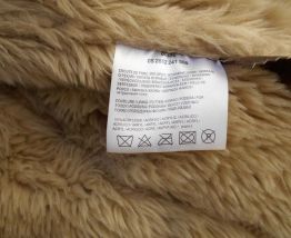 BLOUSON CUIR MARRON VINTAGE T 38 TBE