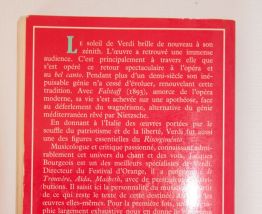 Guiseppe Verdi par Jacques Bourgeois. Julliard 1978. 