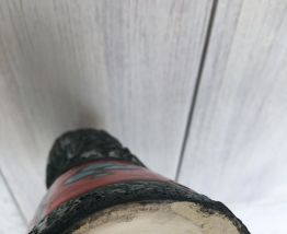 Pied de lampe forme bouteille