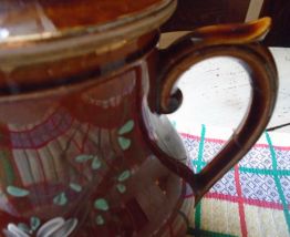 Cruchon terre vernissée