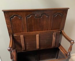 Banc coffre de grande dimension