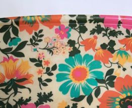 2 tasses vintage fleurs 