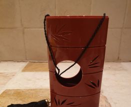 Recharge vide Opium années 80 pompon parfait état