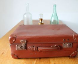 valise vintage années 50/60
