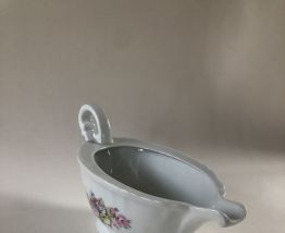 Saucière en porcelaine de Vierzon