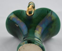 Panier vert en céramique de Louviers