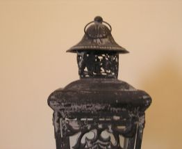 Lanterne en métal style vénitien