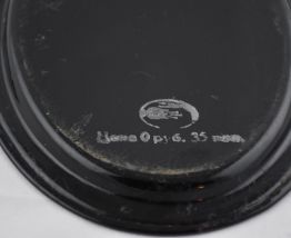 Mini plateau ovale peint main