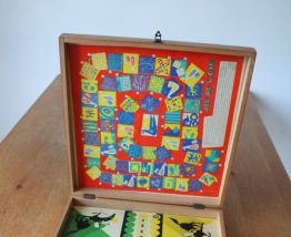 Malette jeu, marque Jeu Jura années 70