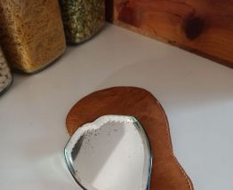 Miroir à main Vintage, pochette cuir année 30/40