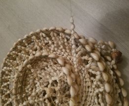 Suspension coquillage vintage