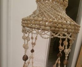 Suspension coquillage vintage
